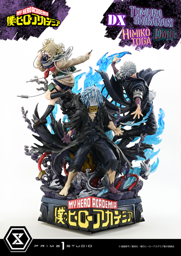 Prime 1 Studio Ultimate Premium Masterline My Hero Academia Tomura Shigaraki,Dabi,Himiko Toga DX Bonus Version(4582647121097)(4582647121097)