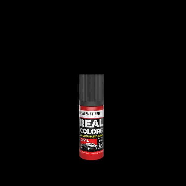 AK Interactive Real Colors Alfa BT Red 17 ml.