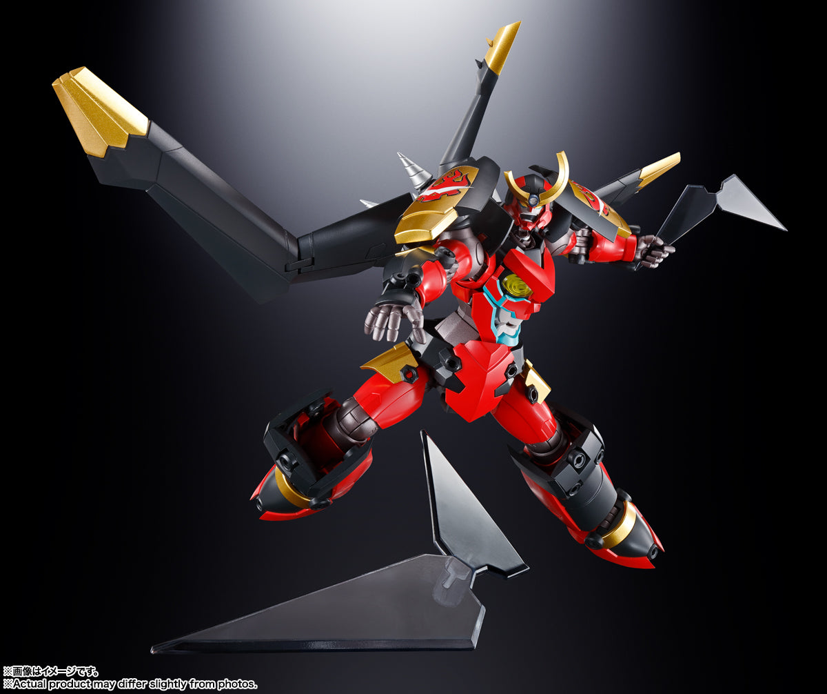 BANDAI Spirits GX-107 Gurren Lagann & Giga Drill Set "Tengen Toppa Gurren Lagann", TAMASHII NATIONS Soul of Chogokin(4573102657572)