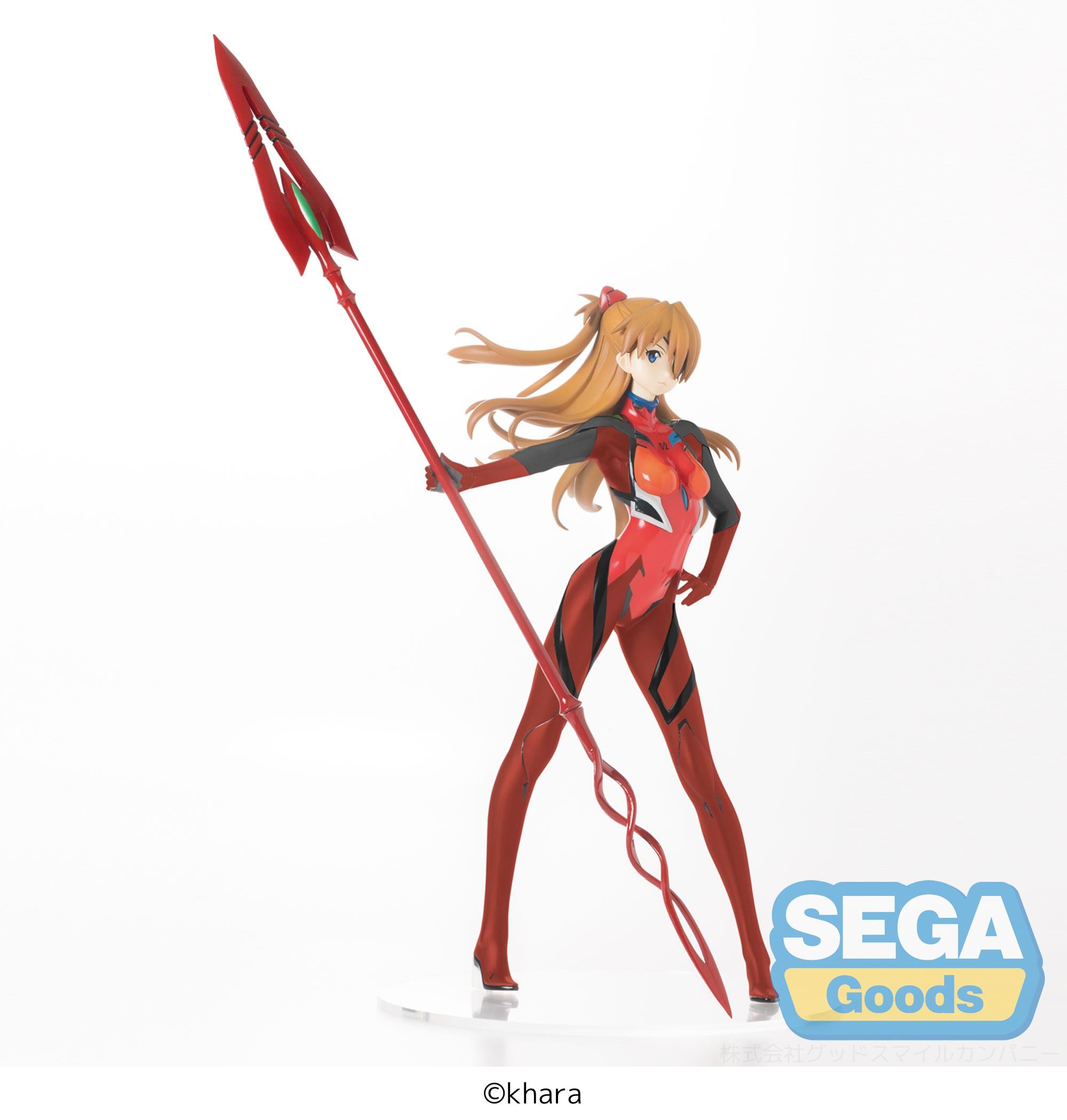 SEGA "Evangelion: New Theatrical Edition" LPM Figure -Asuka x Spear of Cassius-(re-run)