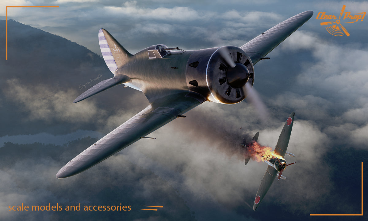 Clear Prop 1/48 I-16 type 5 (in the sky of China) [Starter Kit] | 6400608763613