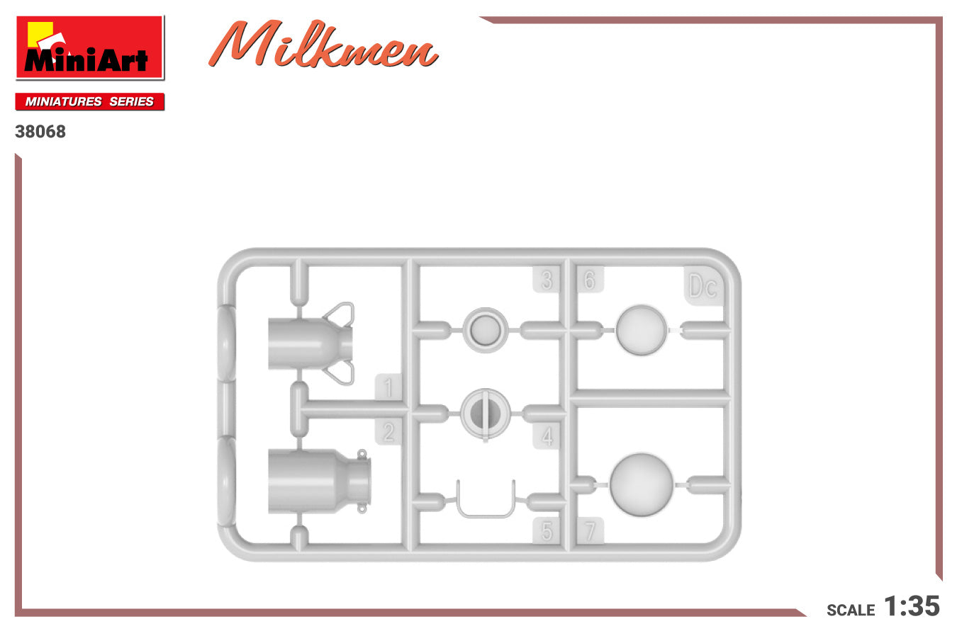 MiniArt 1/35 Milkmen | 5905090346784