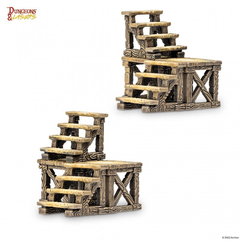 Archon Studio Dungeons and Lasers: Stairs Pack (D&L: Expansion Sets) | 5901414673116