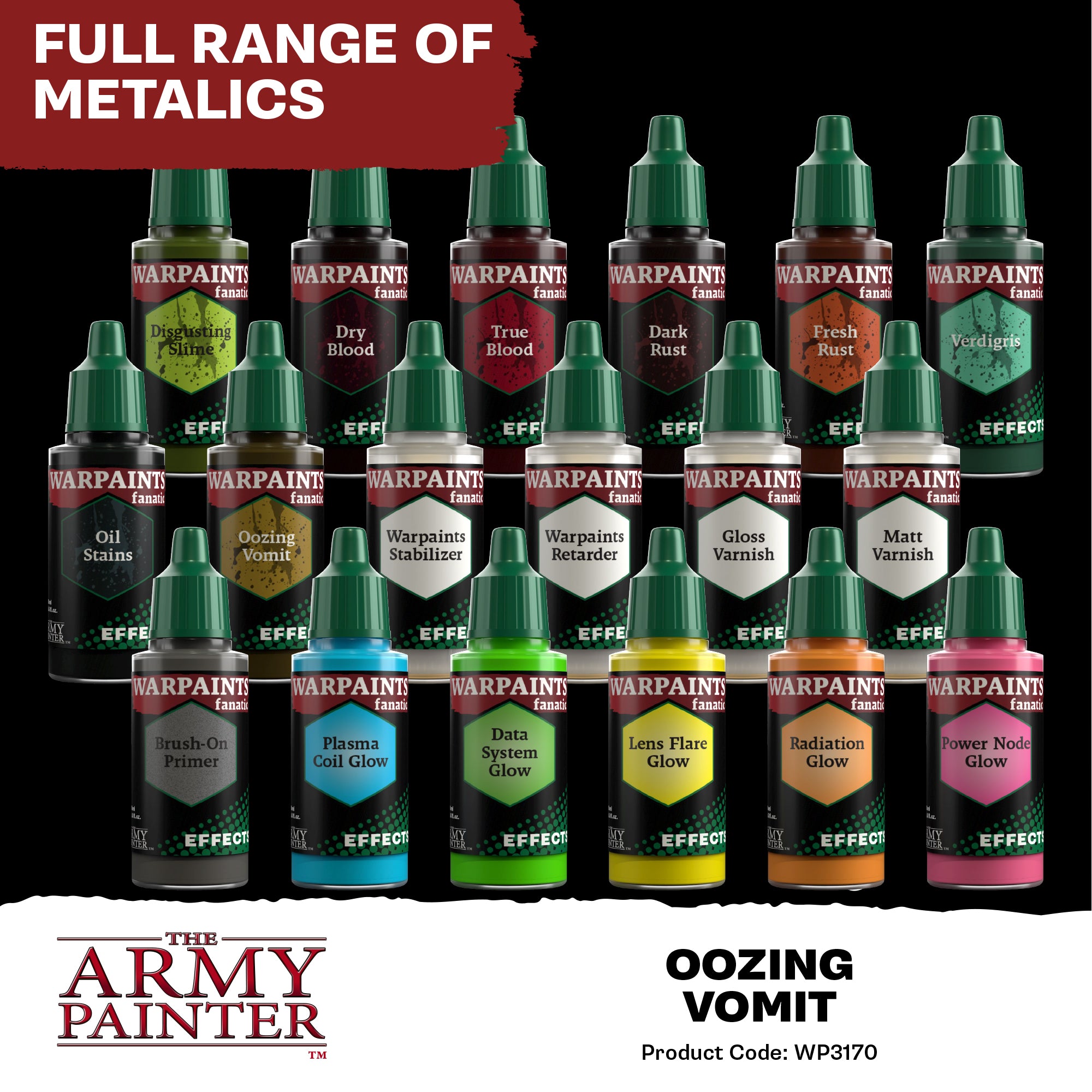 Army Painter Warpaints Fanatic Effects, Oozing Vomit | 5713799317000