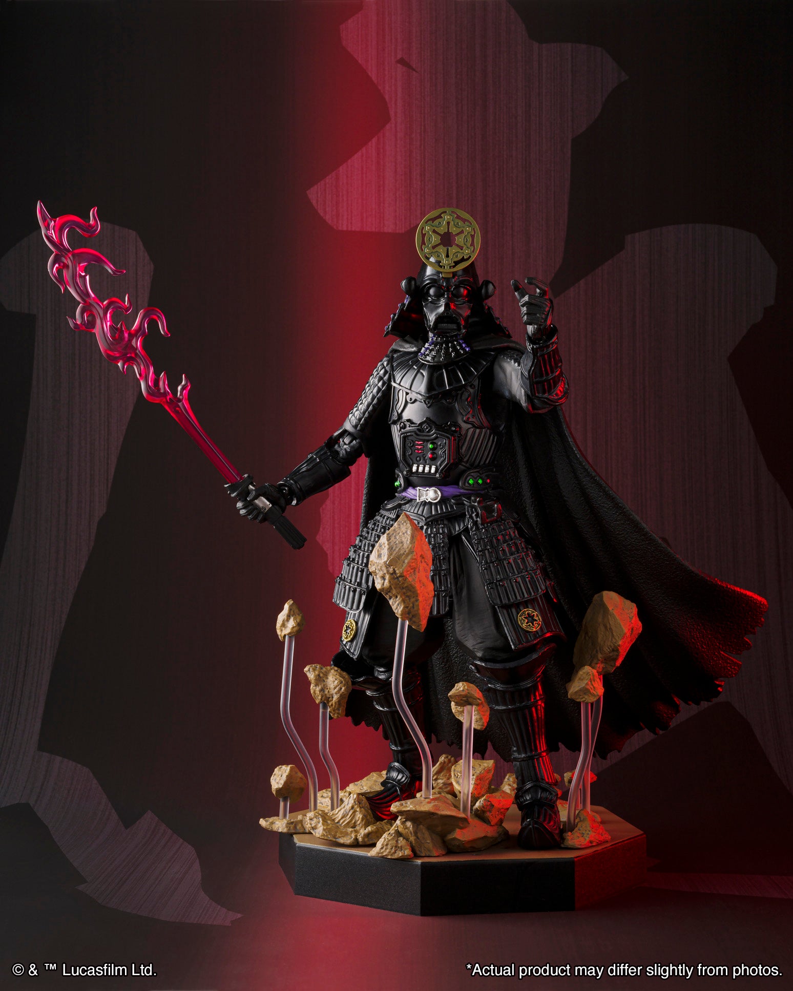 TAMASHII NATIONS Samurai Taisho Darth Vader (Vengeful Spirit) "STAR WARS: Obi-Wan Kenobi", Bandai Spirits MEISHO MOVIE REALIZATION(4573102650719)