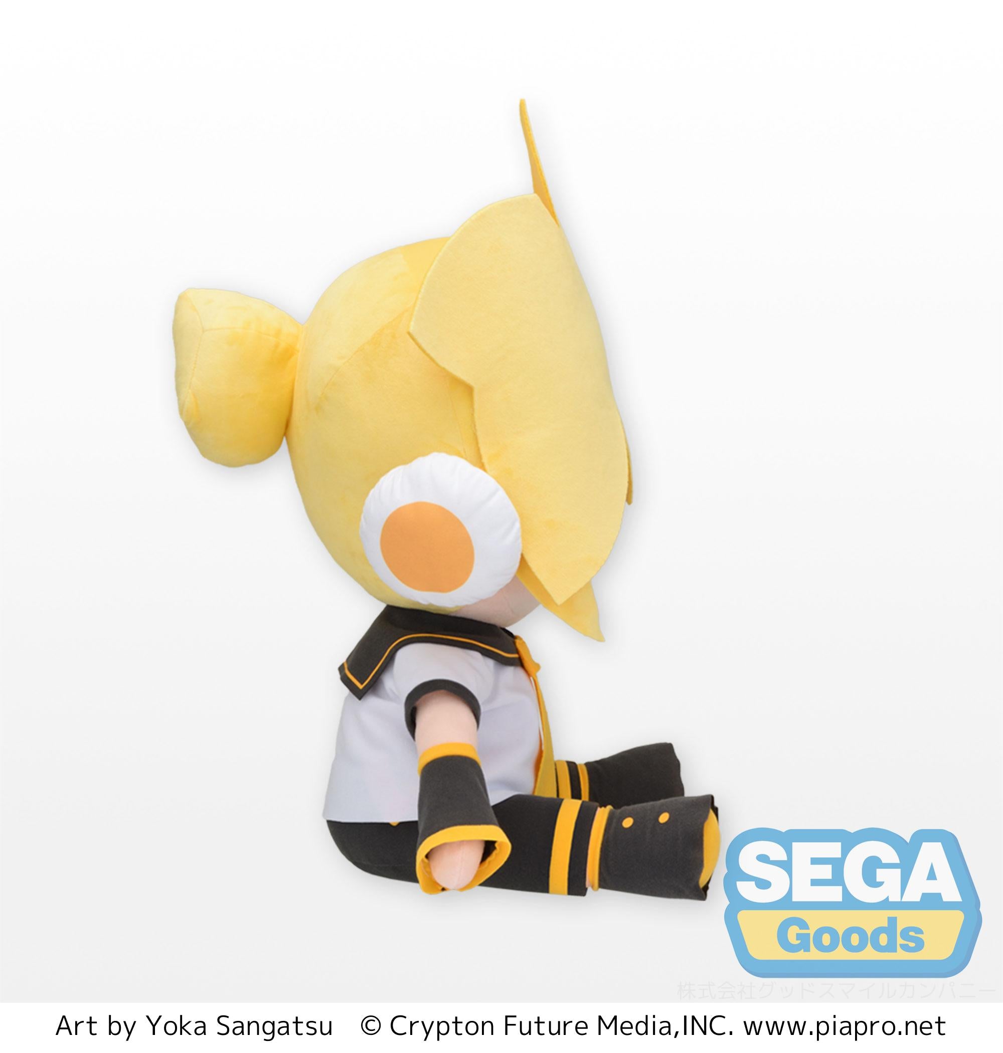 Good Smile Company Character Vocal Series 02: Kagamine Rin/Len Series Hatsune Miku Ren Kagamine Fuwapuchi Dodeka Jumbo Plush
