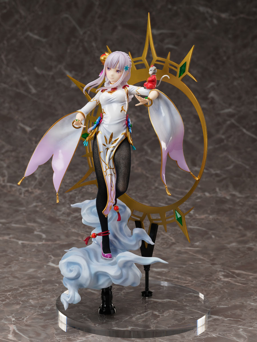 FURYU Corporation Re:ZERO -Starting Life in Another World- Emilia China Dress ver. 1/7 Scale Figure | 4589584957482