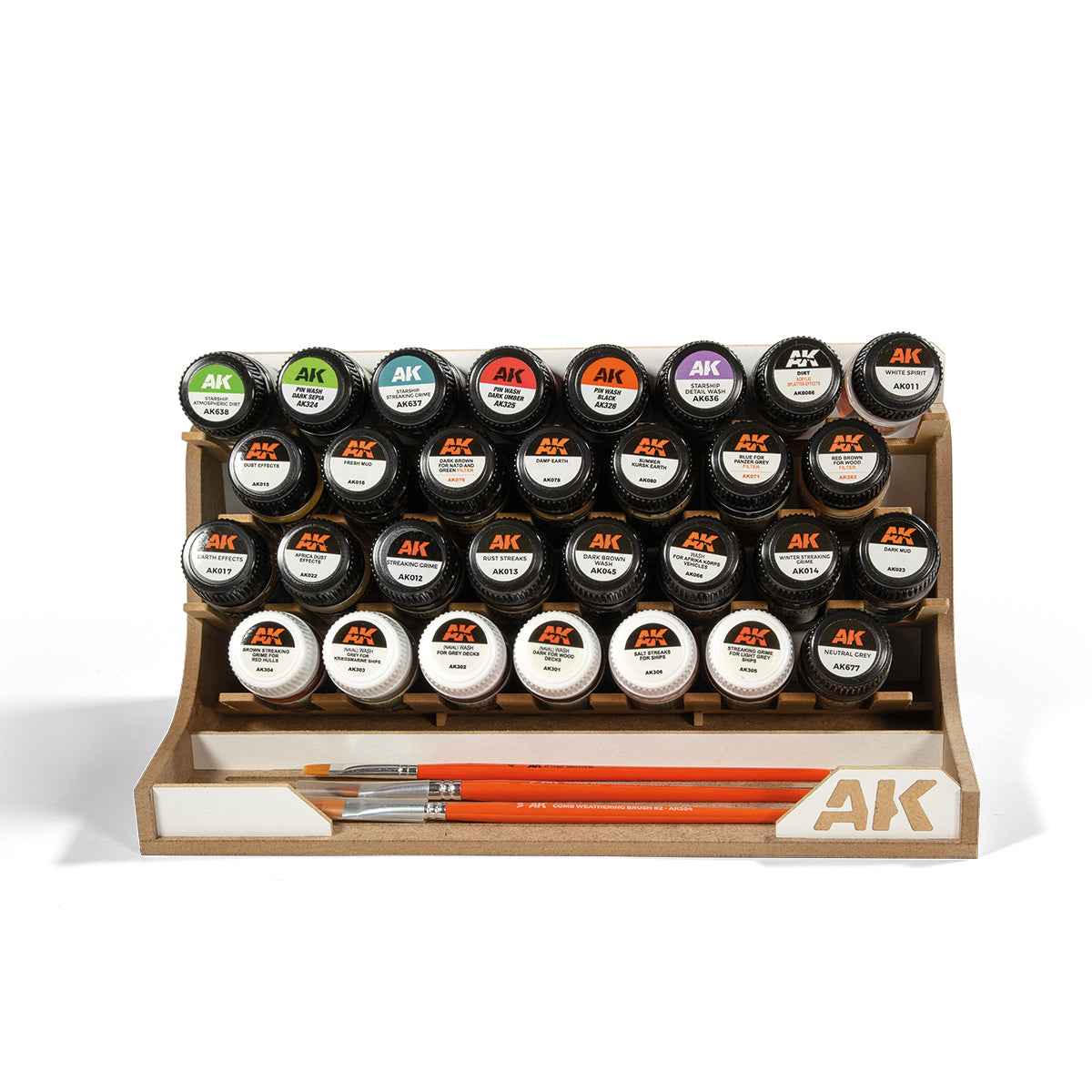AK Interactive Modular Organizer 35ml Capacity for 30 jars | 8435568340374
