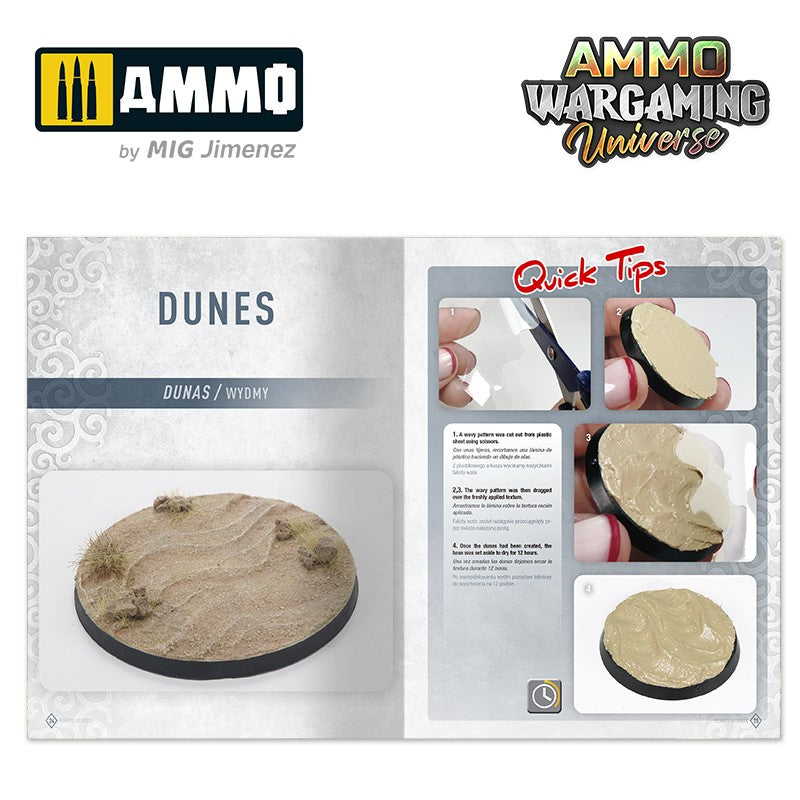 Ammo Mig AMMO WARGAMING UNIVERSE Book 01 – Remote Deserts (English, Castellano, Polski)