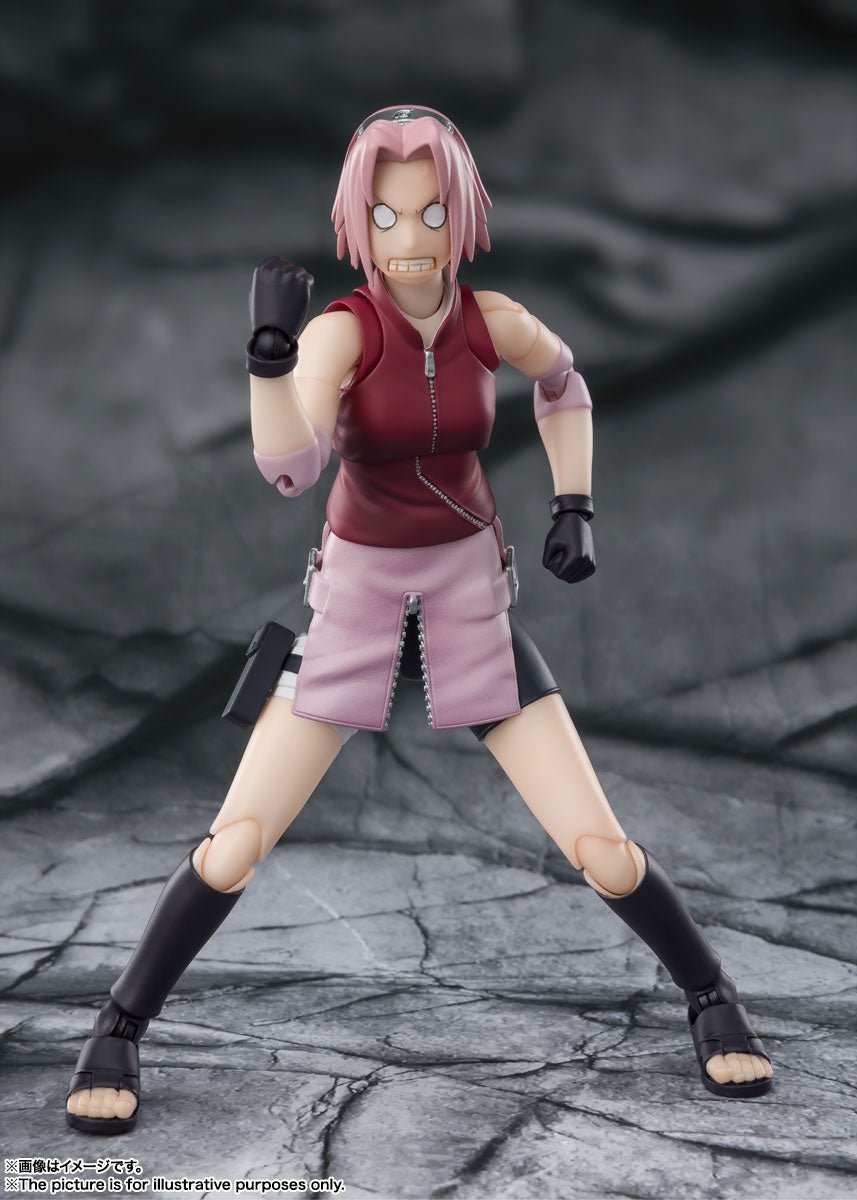 BANDAI Tamashii Sakura Haruno -Inheritor of Tsunade's indominable will- "Naruto -Shippuden-"(4573102634481)