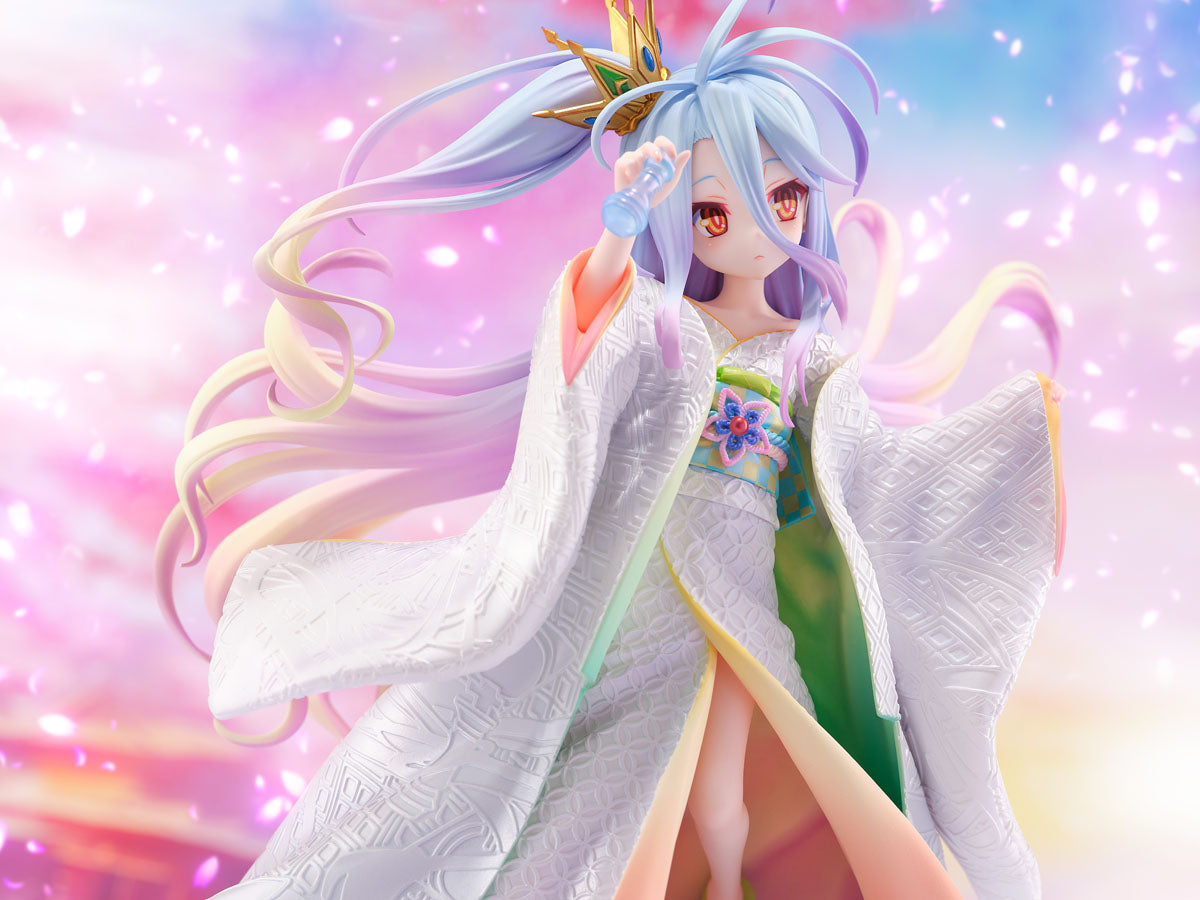 FURYU Corporation NO GAME NO LIFE Shiro -Shiromuku- 1/7 Scale Figure(4580736409897)