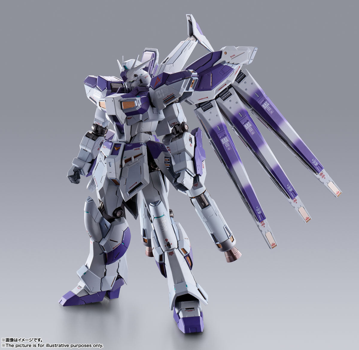 BANDAI Tamashii Hi-Nu GUNDAM Mobile Suit Gundam Char's Counterattack: Beltorchika's Children, Bandai Spirits Metal Build(4573102629968)