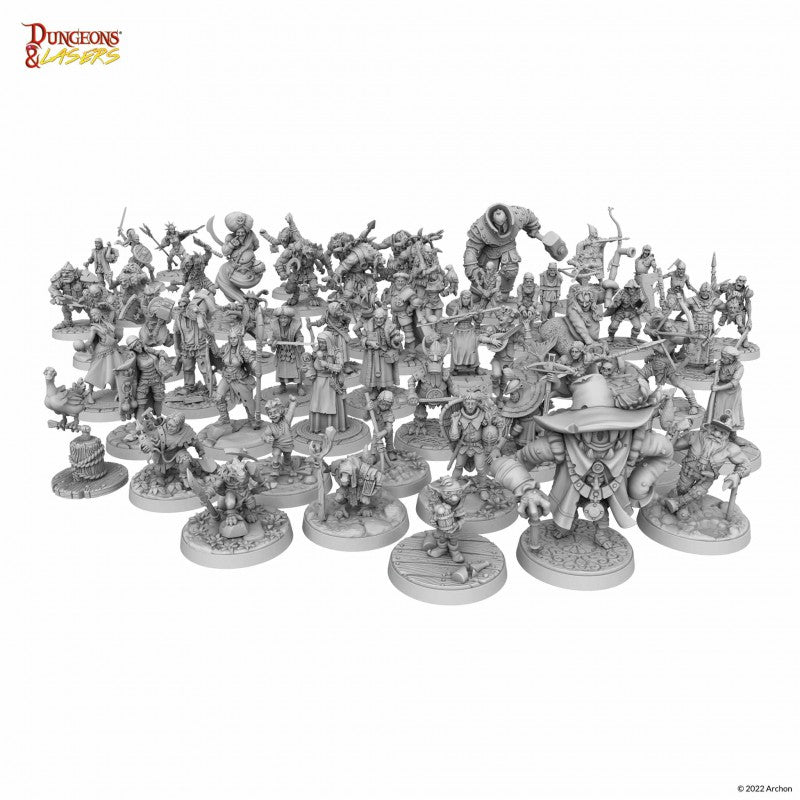 Archon Studio Dungeons and Lasers: NPC Miniature Pack (D&L: Miniatures) | 5901414673130