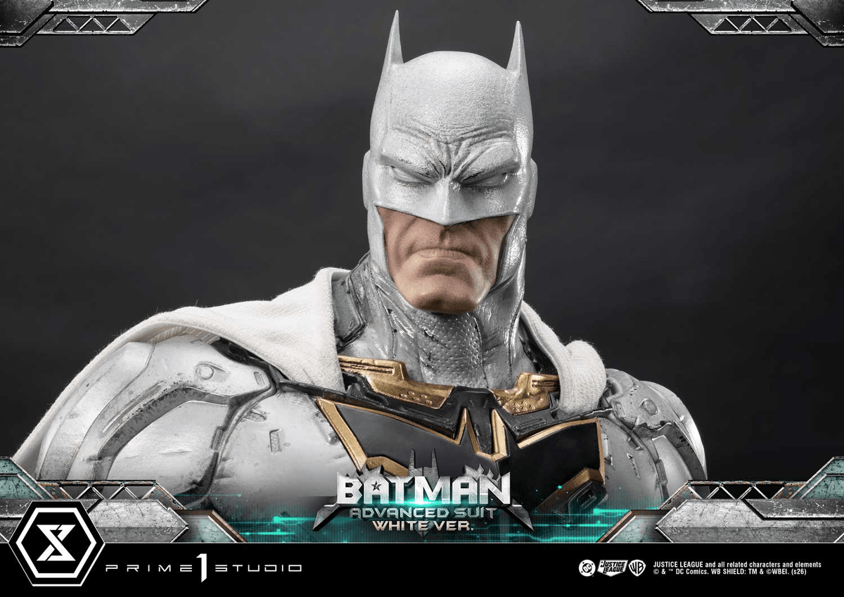 Ultimate Museum Masterline Justice League (Comics) Batman Advanced Suit White Ver. (Design By Josh Nizzi)