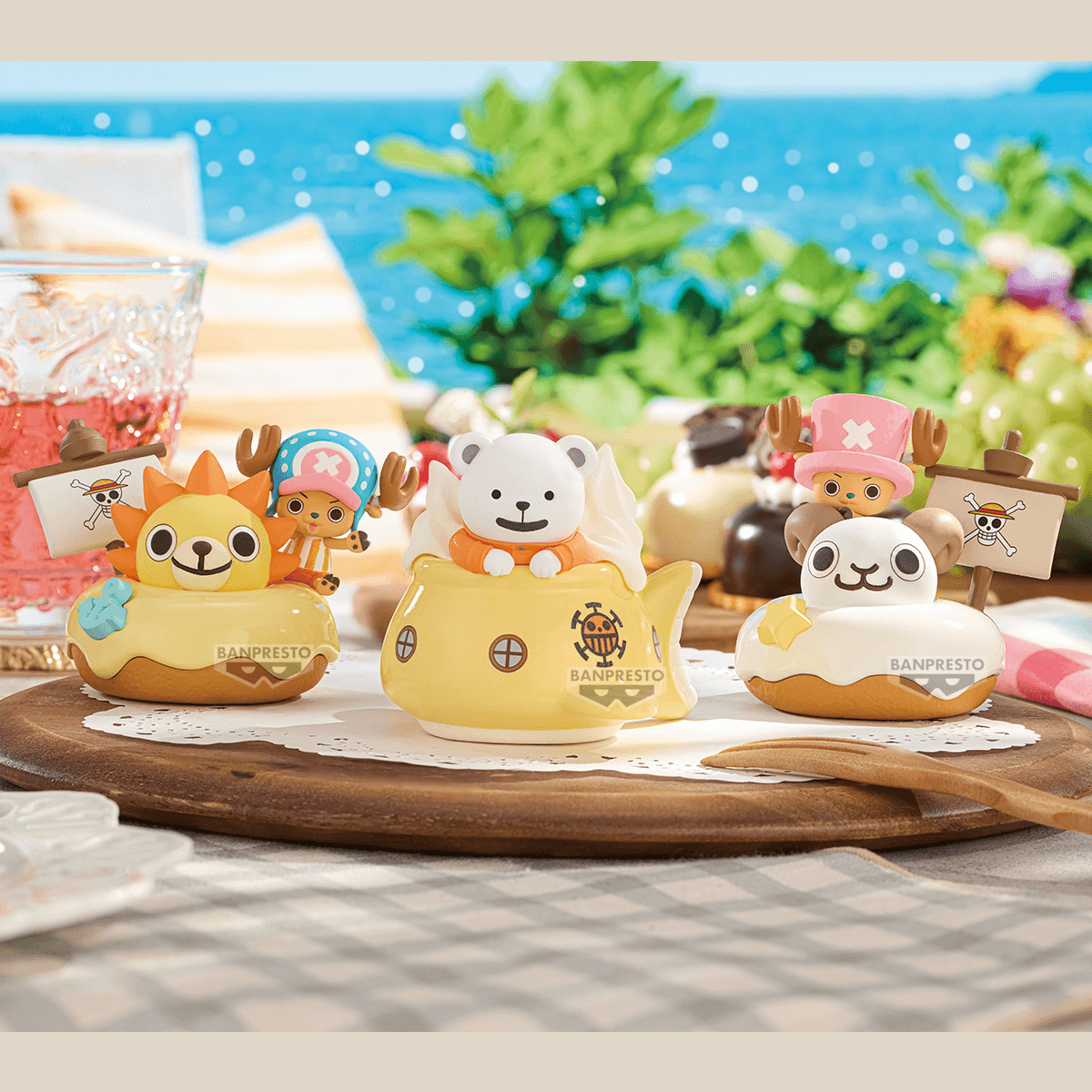 ONE PIECE Paldolce collection CHOPPER, BEPO & PIRATE SHIP(A:TONY TONY CHOPPER) | 4573102718822