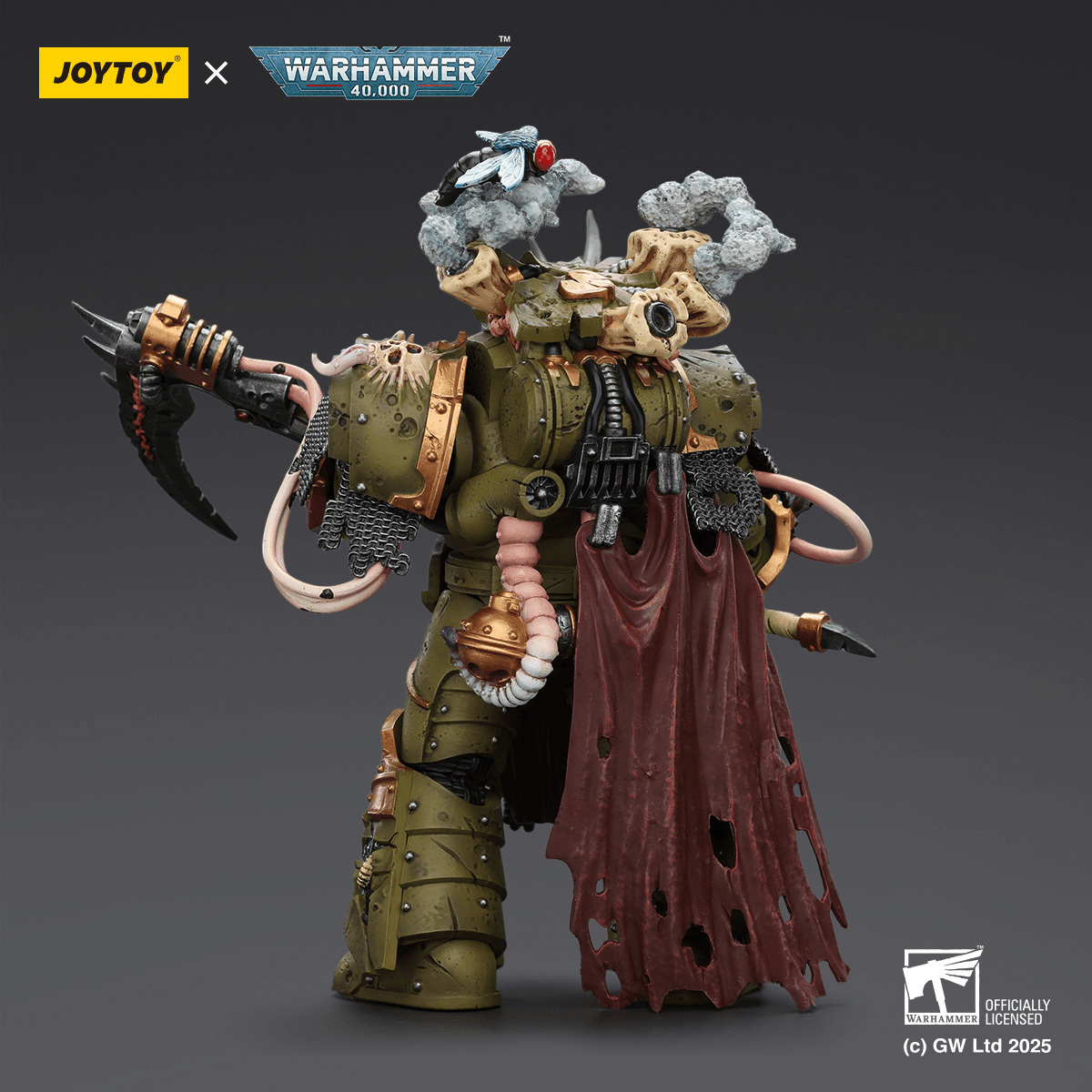 Death Guard Deathshroud Terminator 1 with Manreaper and Plaguespurter Gauntlet | 6927054402588