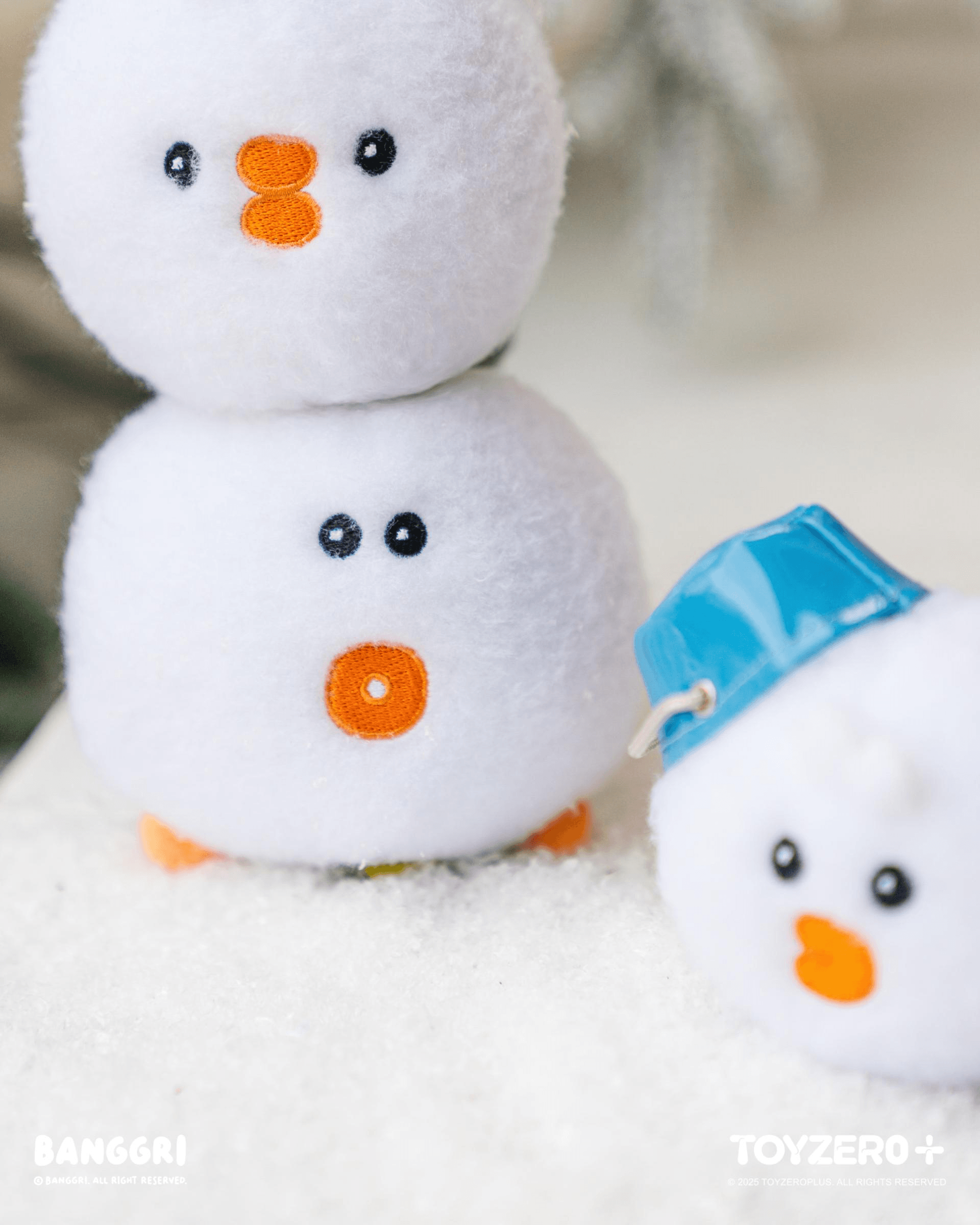 BANGGRI Winter Series - Unstable Snowball Bang-ari Plush | 6978531762084