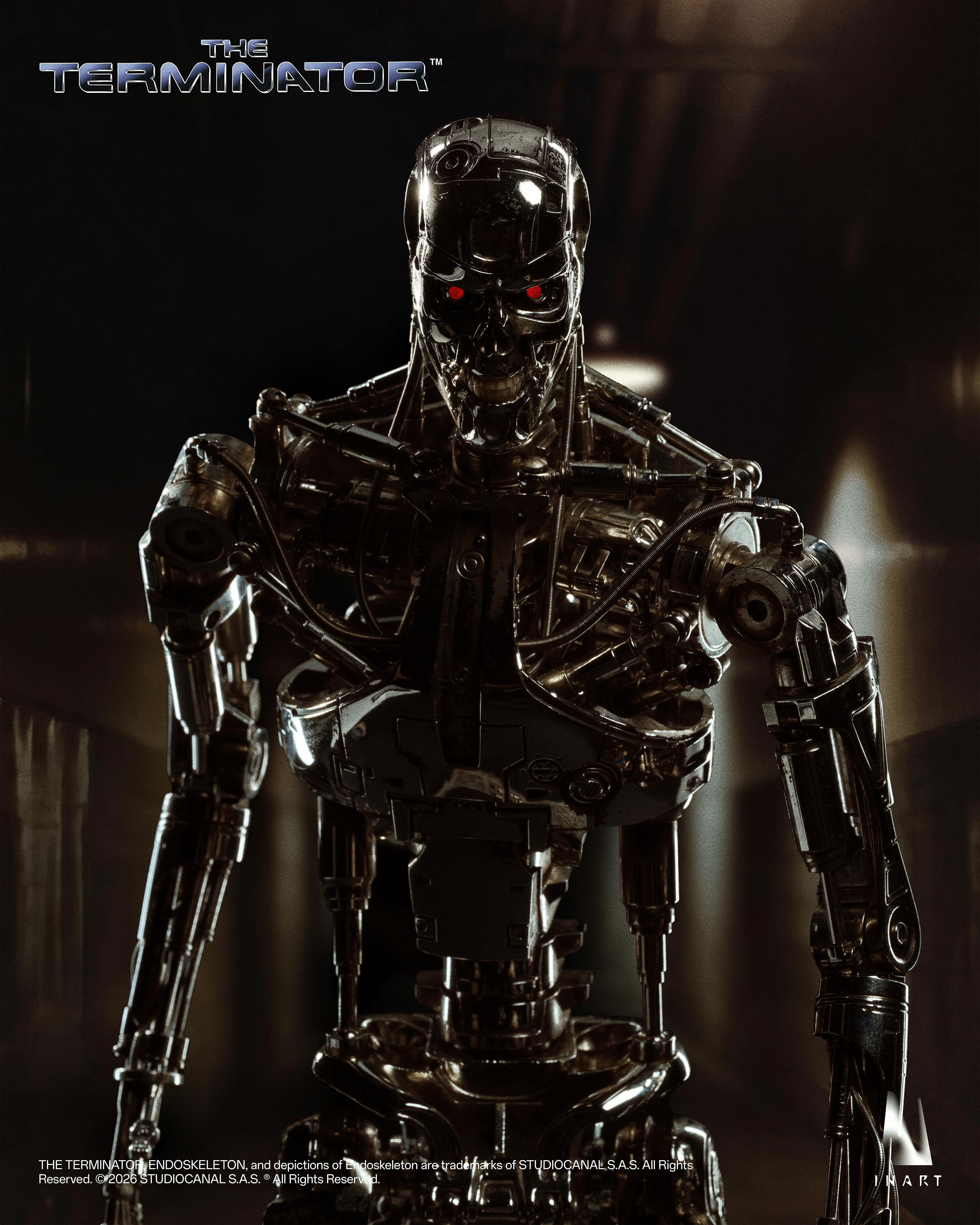 INART – The Terminator - T-800 Endoskeleton 1/6 Collectible Figure
