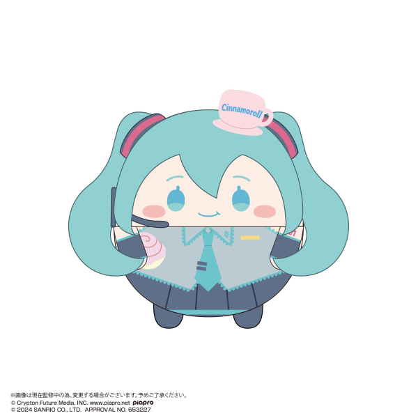 Hatsune miku×Cinnamoroll FUWA KORORIN BIG 2 (ITEM F) | 4580683626064