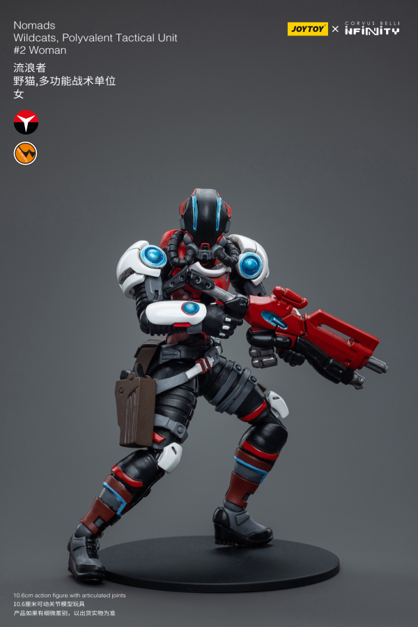 Joy Toy Nomads Wildcats, Polyvalent Tactical Unit #2 Woman(6973130377639)(6973130377639)