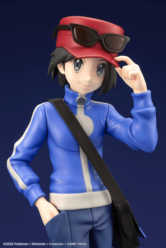 KOTOBUKIYA Pokémon Calem with Froakie ARTFX J STATUE | 4934054071654