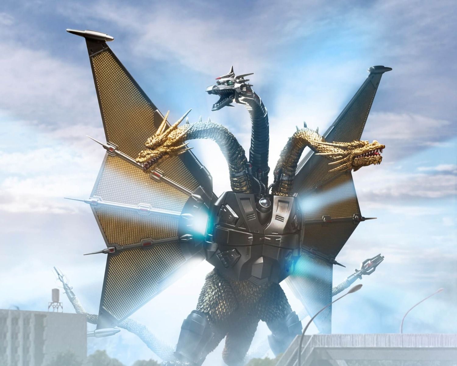 BANDAI Spirits Mecha Ghidorah Shinjuku Decisive Battle Special Set(4573102640505)