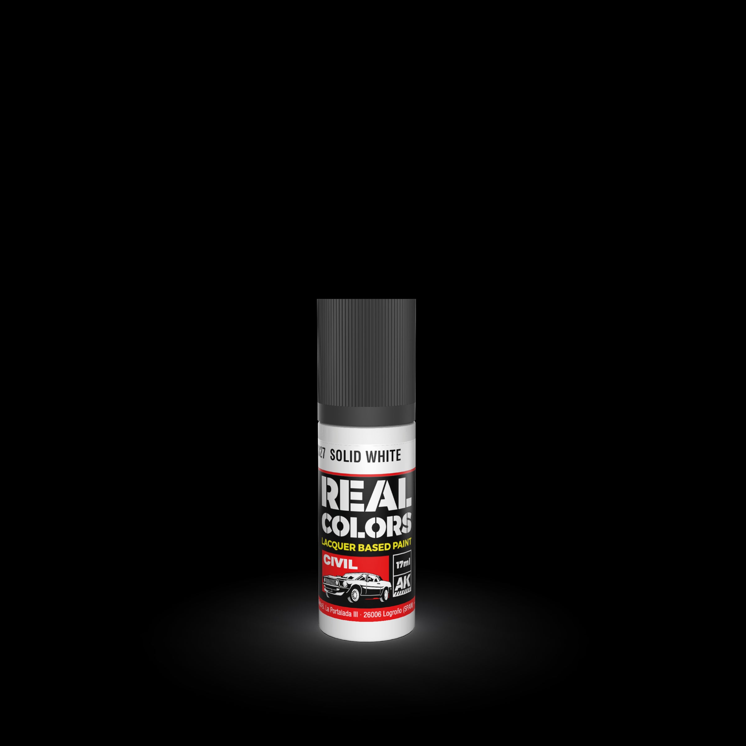 AK Interactive Real Colors Solid White 17 ml. | 8435568335806
