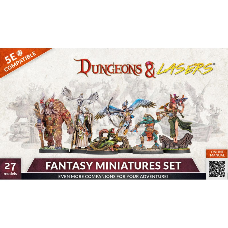 Archon Studio Dungeons and Lasers: Fantasy Miniatures Set (D&L: Miniatures) | 5901414674205