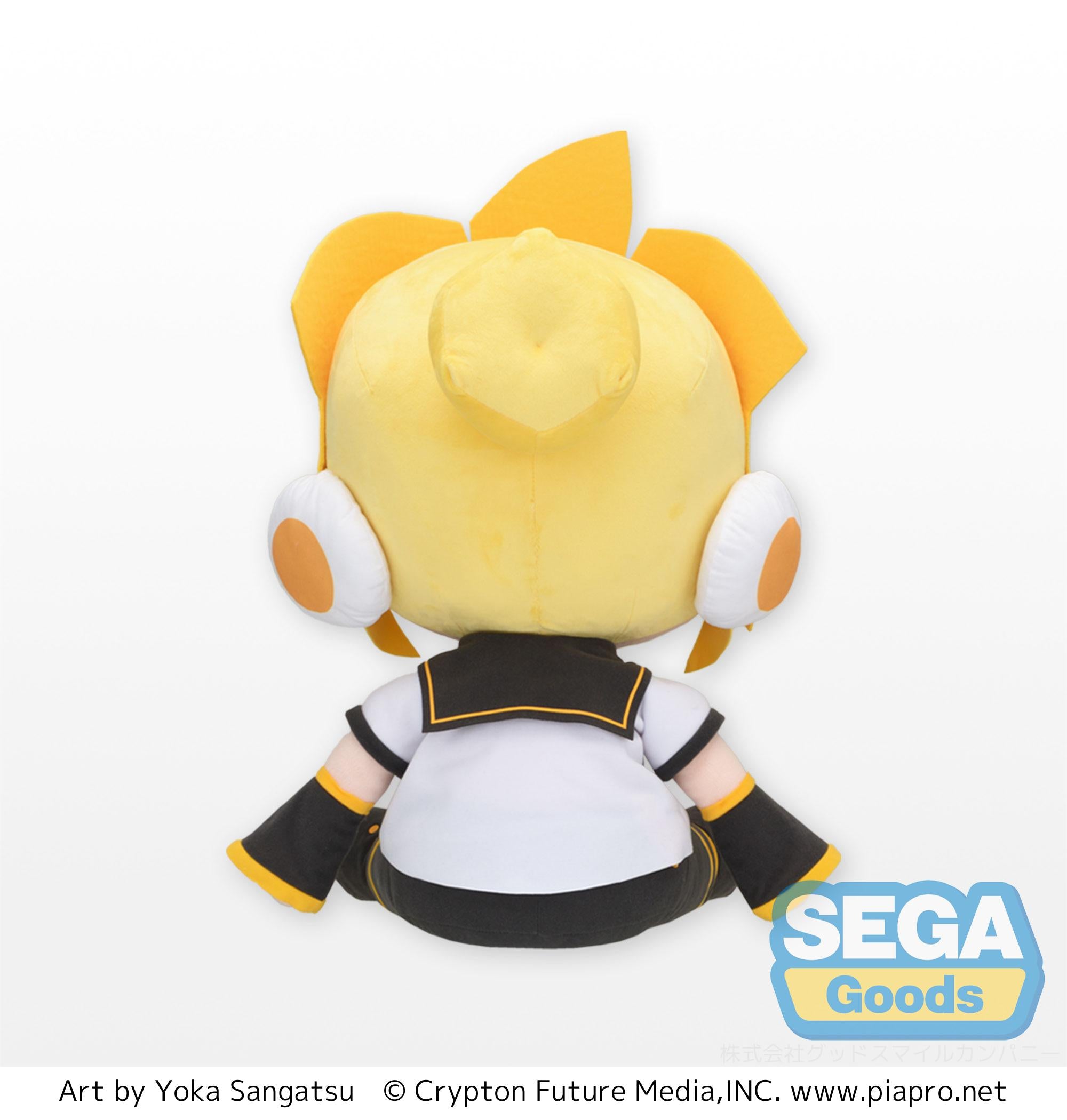 Good Smile Company Character Vocal Series 02: Kagamine Rin/Len Series Hatsune Miku Ren Kagamine Fuwapuchi Dodeka Jumbo Plush