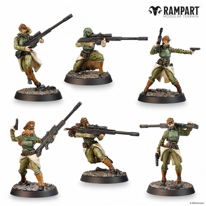 Archon Studio RAMPART Modular: City Defenders Miniature Pack | 5901414673154