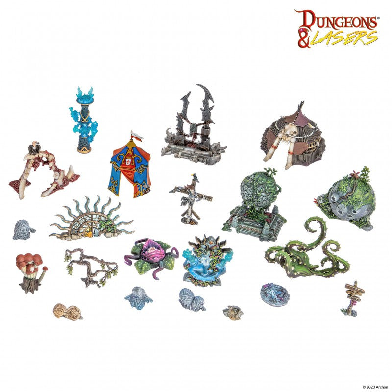 Archon Studio Dungeons and Lasers: Ancient Ruins Scatter Terrain (D&L: Expansion Sets) | 5901414674700