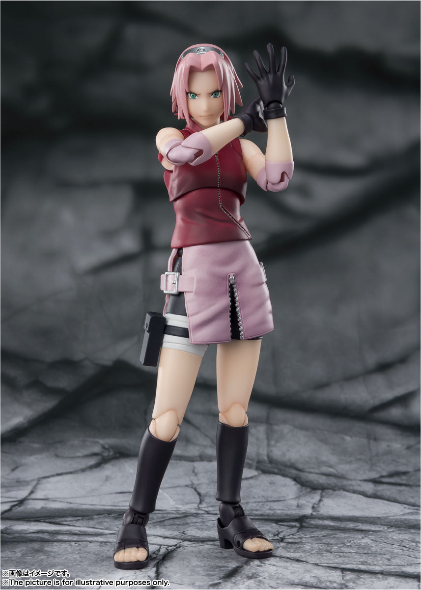 BANDAI Tamashii Sakura Haruno -Inheritor of Tsunade's indominable will- "Naruto -Shippuden-"(4573102634481)