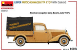 MiniArt 1/35 Liefer Pritschenwagen Typ 170V with Canvas