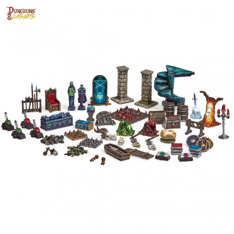 Archon Studio Dungeons and Lasers: Fantasy Customization Bits (D&L: Expansion Sets) | 5901414671426