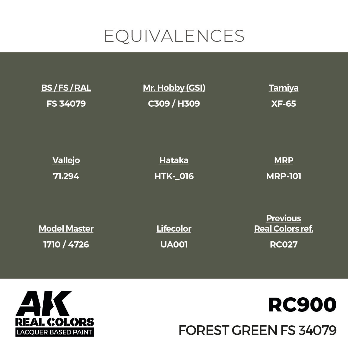AK Interactive Real Colors Forest Green FS 34079 17 ml. | 8435568336537