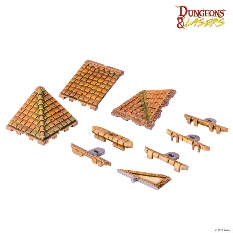 Archon Studio Dungeons and Lasers: Roof Set (D&L: Expansion Sets) | 5901414673482