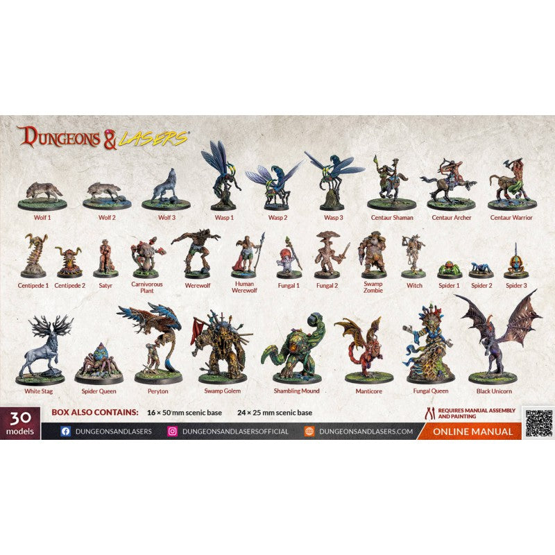 Archon Studio Dungeons and Lasers: Woodland Dwellers (D&L: Miniatures) | 5901414674717
