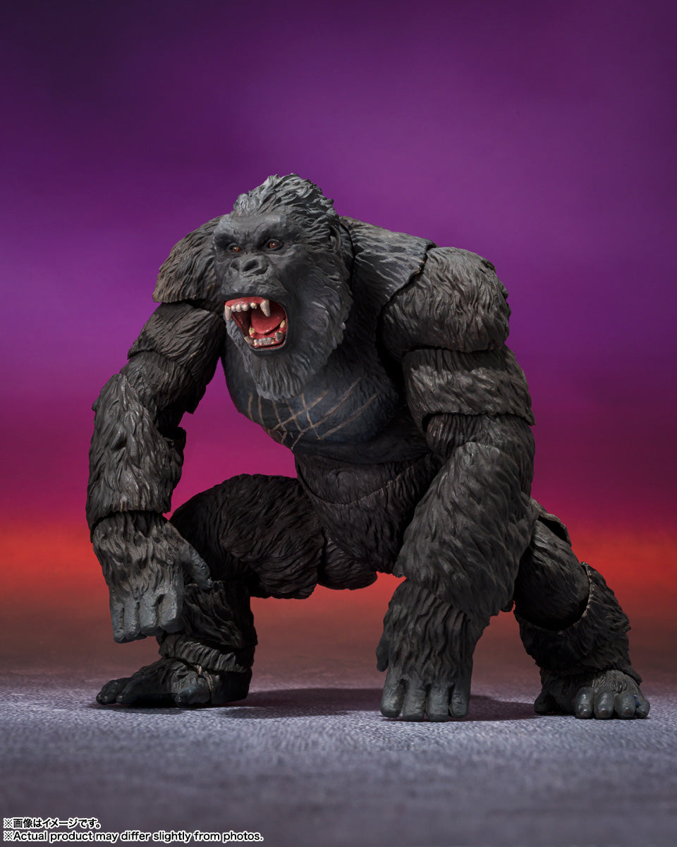 BANDAI Tamashii KONG FROM GODZILLA x KONG: THE NEW EMPIRE [2024], TAMASHII NATIONS S.H.MonsterArts(4573102660459)