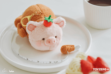 LuLu the Piggy Grand Dining - Turkey Chicken Lu keychain | 796548919903