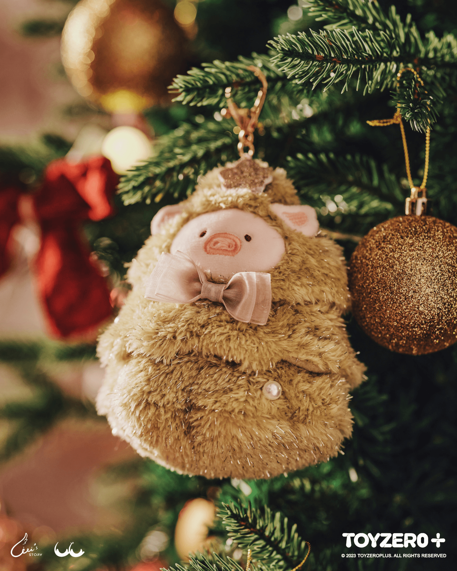 LuLu the Piggy X'Mas - Christmas Tree Keychain | 796548919859