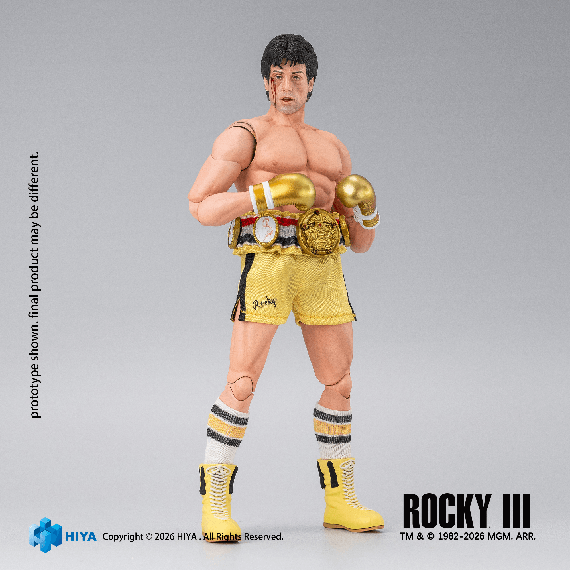 Exquisite Super Series 1/12 Scale 6.3 Inch Rocky III Rocky Boxer Version Action Figure | 6957534205125
