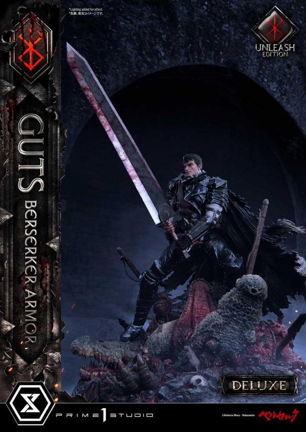 Prime 1 Studio Ultimate Premium Masterline Berserk Guts, Berserker Armor Unleash Edition Deluxe Version(4582535948553)(4582535948553)