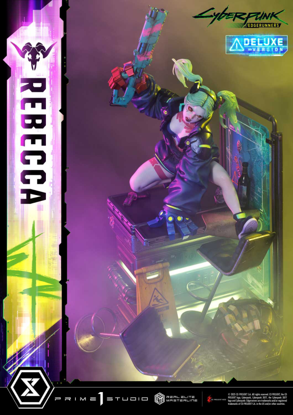 Prime 1 Studio  Real Elite Masterline Cyberpunk: Edgerunners Rebecca Deluxe Version(4582647121578)