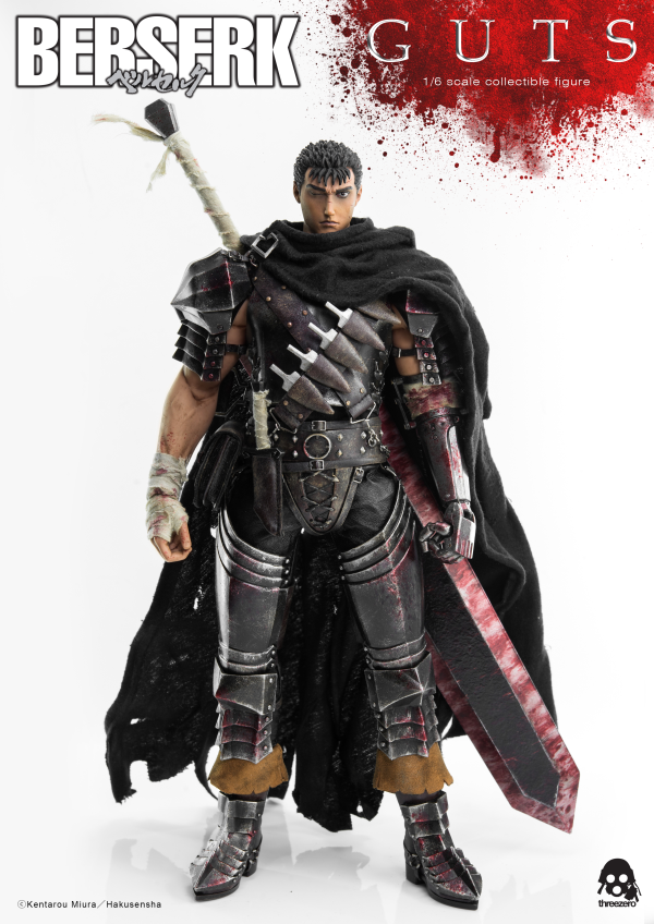 threezero BERSERK - Guts (Black Swordsman)(4897056200425)(4897056200425)
