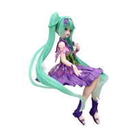 FuRyu Hatsune Miku Noodle Stopper Figure -Flower Fairy Cosmos Purple Color ver.- | 4571623503460