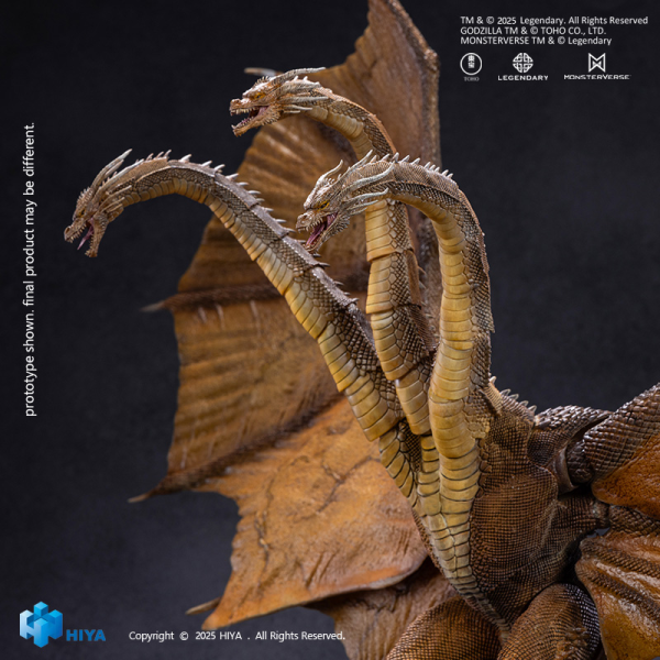 HIYA TOYS Exquisite Basic Series None Scale 10 Inch Godzilla King of the Monsters King Ghidorah 2.0(6957534205088)(6957534205088)