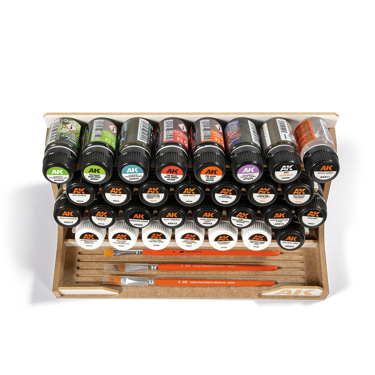 AK Interactive Modular Organizer 35ml Capacity for 30 jars | 8435568340374