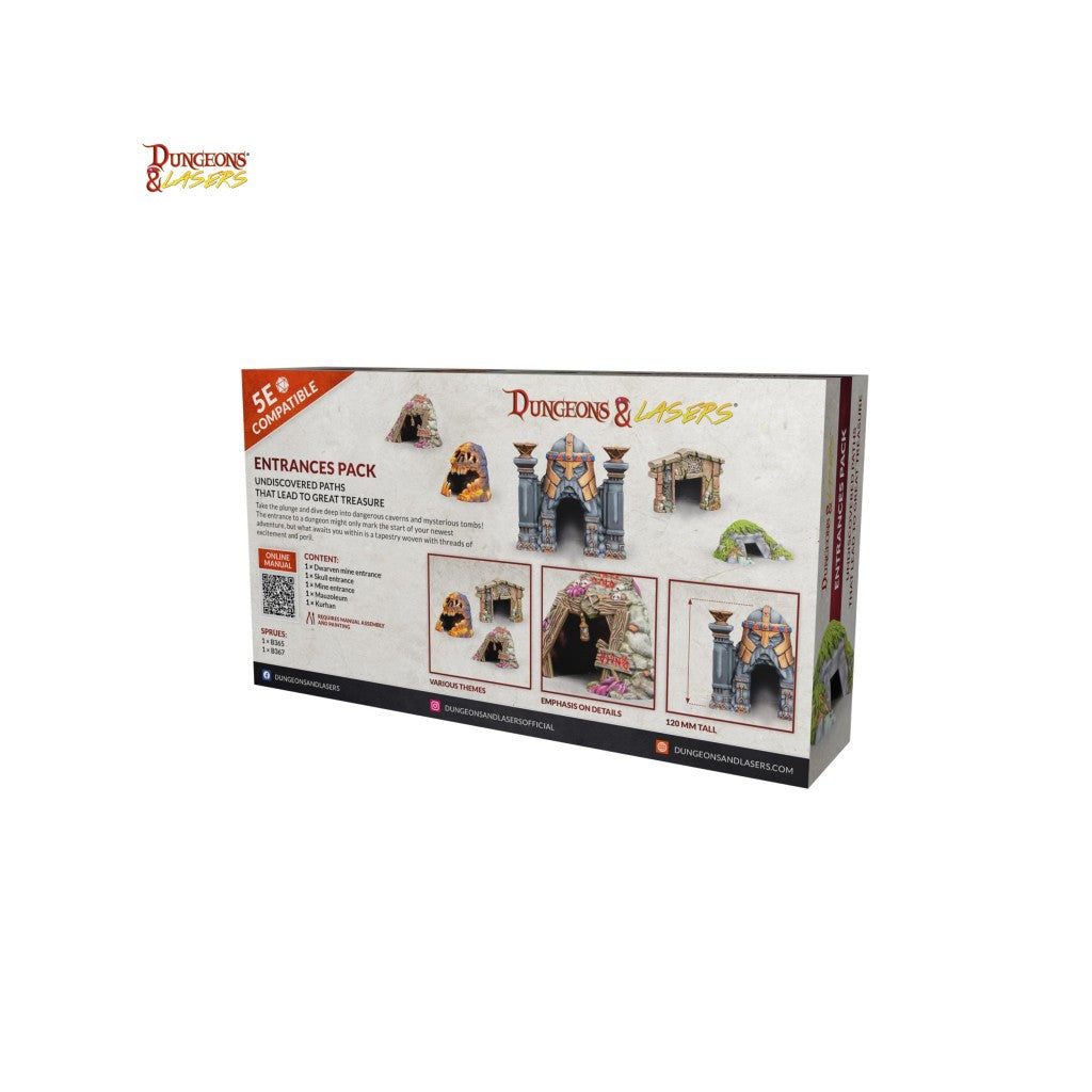 Archon Studio Dungeons and Lasers: Entrances Pack (D&L: Expansion Sets) | 5901414675462