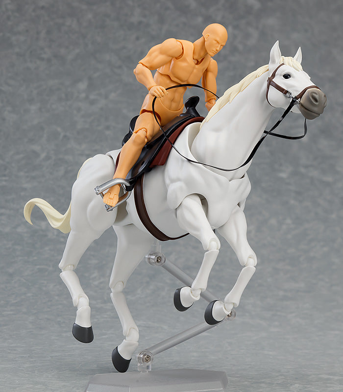 Good Smile Company figma Horse ver. 2 (White)(re-run)(4545784068175)
