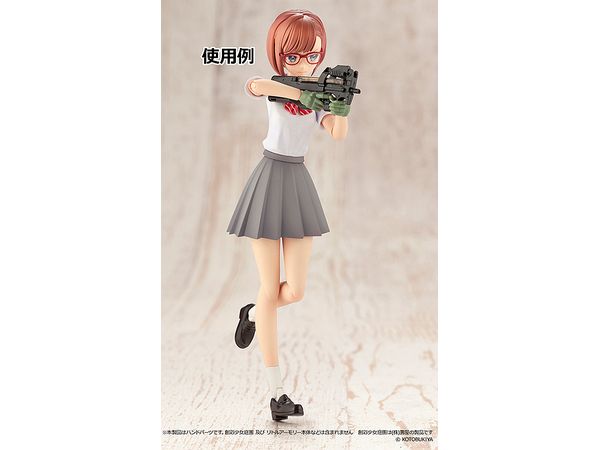 TomyTec Little Armory LAOP15 Glove 2 for SOUSAI SHOJO TEIEN Revolver set Green | 4543736326748